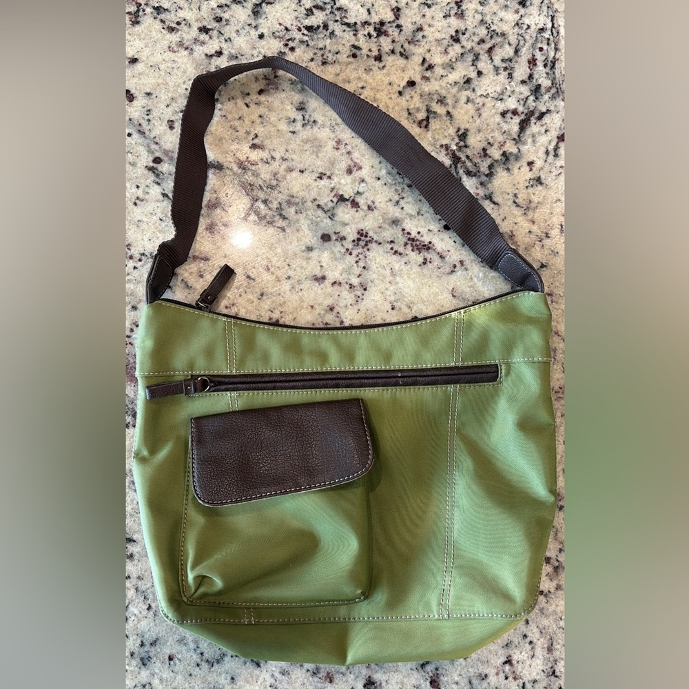 Nine & CO. light green/brown purse